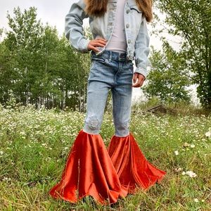 Abercrombie Girls 7/8 Bell Bottom Flare Jeans